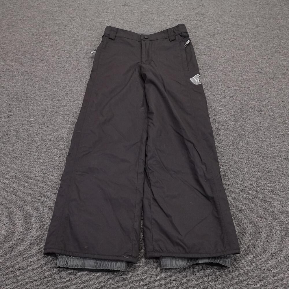 Burton Snow Pants Youth Large 10/12 Black DRYRIDE Waterproof Ski Snowboard